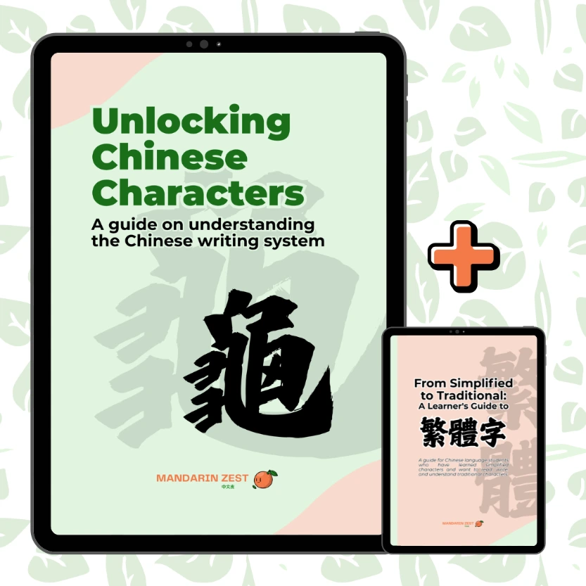 Unlocking Chinese Characters: A guide on understanding the Chinese writing system
